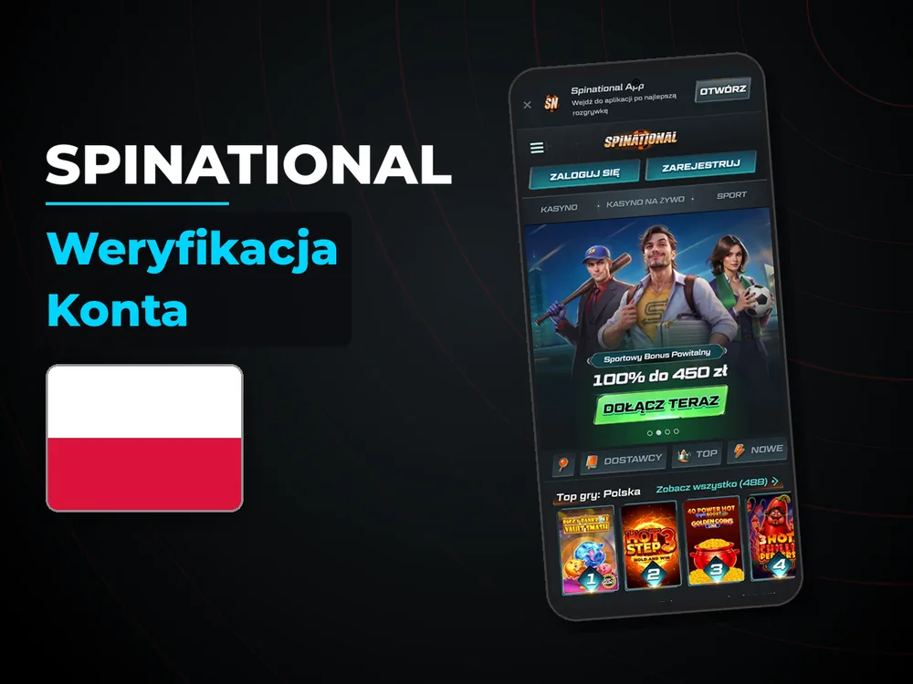 Spinational - Weryfikacja Konta