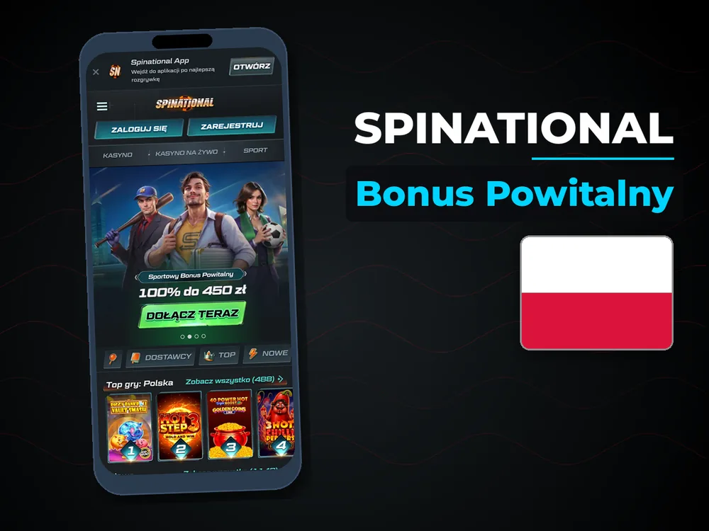 Spinational - Bonus Powitalny