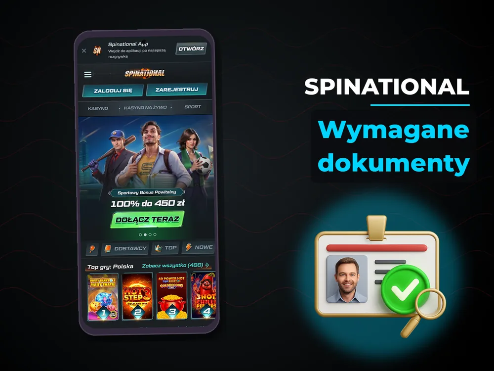 Spinational - Wymagane dokumenty