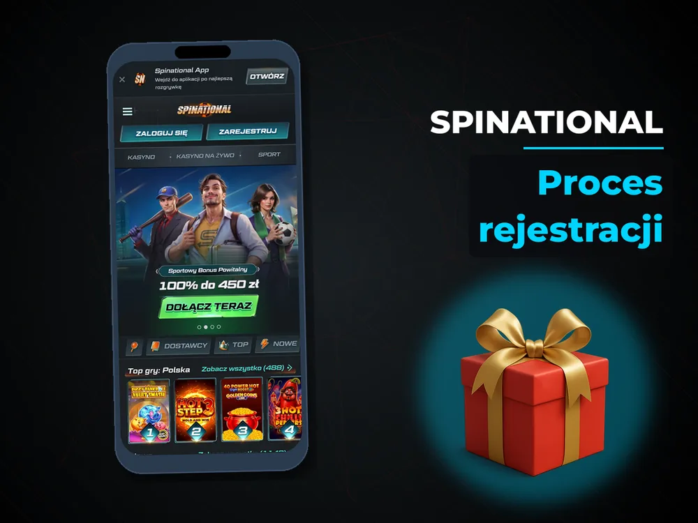Spinational - Proces rejestracji