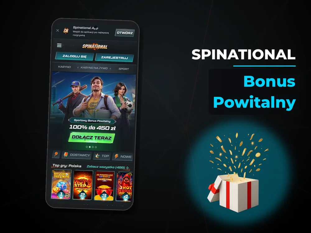Spinational - Bonus Powitalny