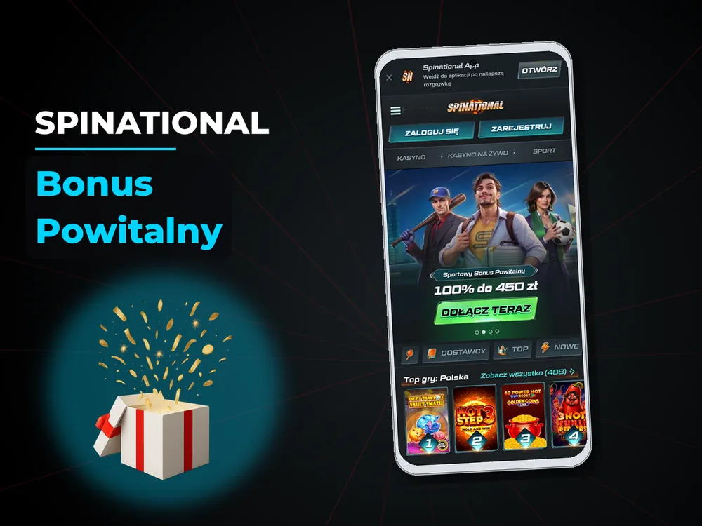 Spinational - Bonus Powitalny