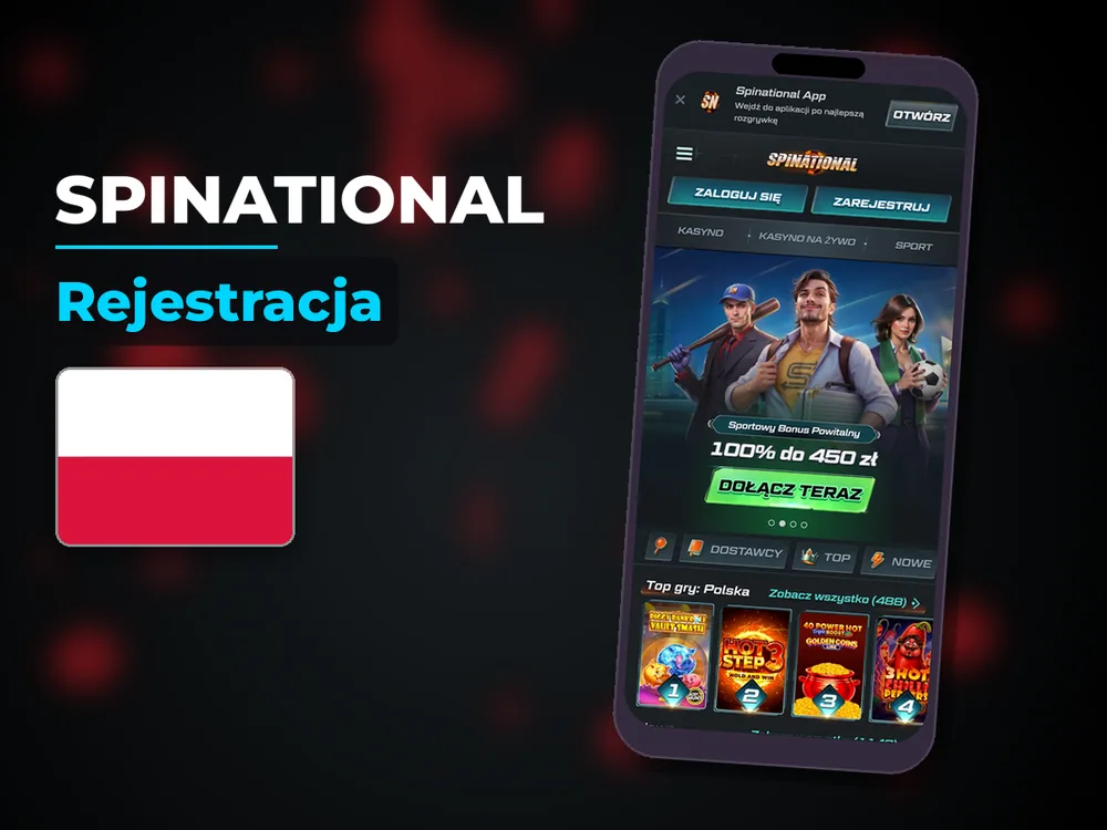 Spinational - Rejestracja